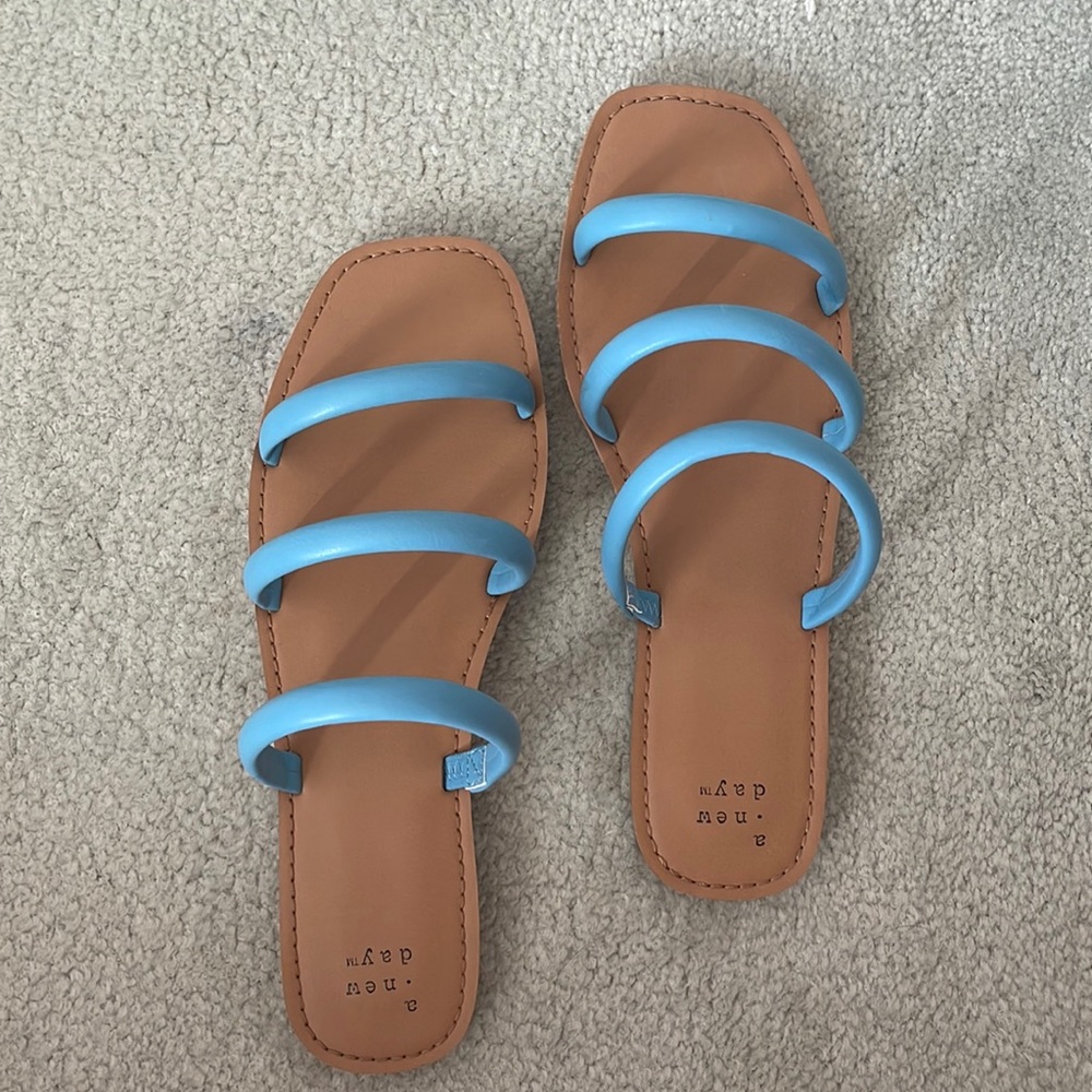 A NEW DAY TARGET FLAT SANDALS